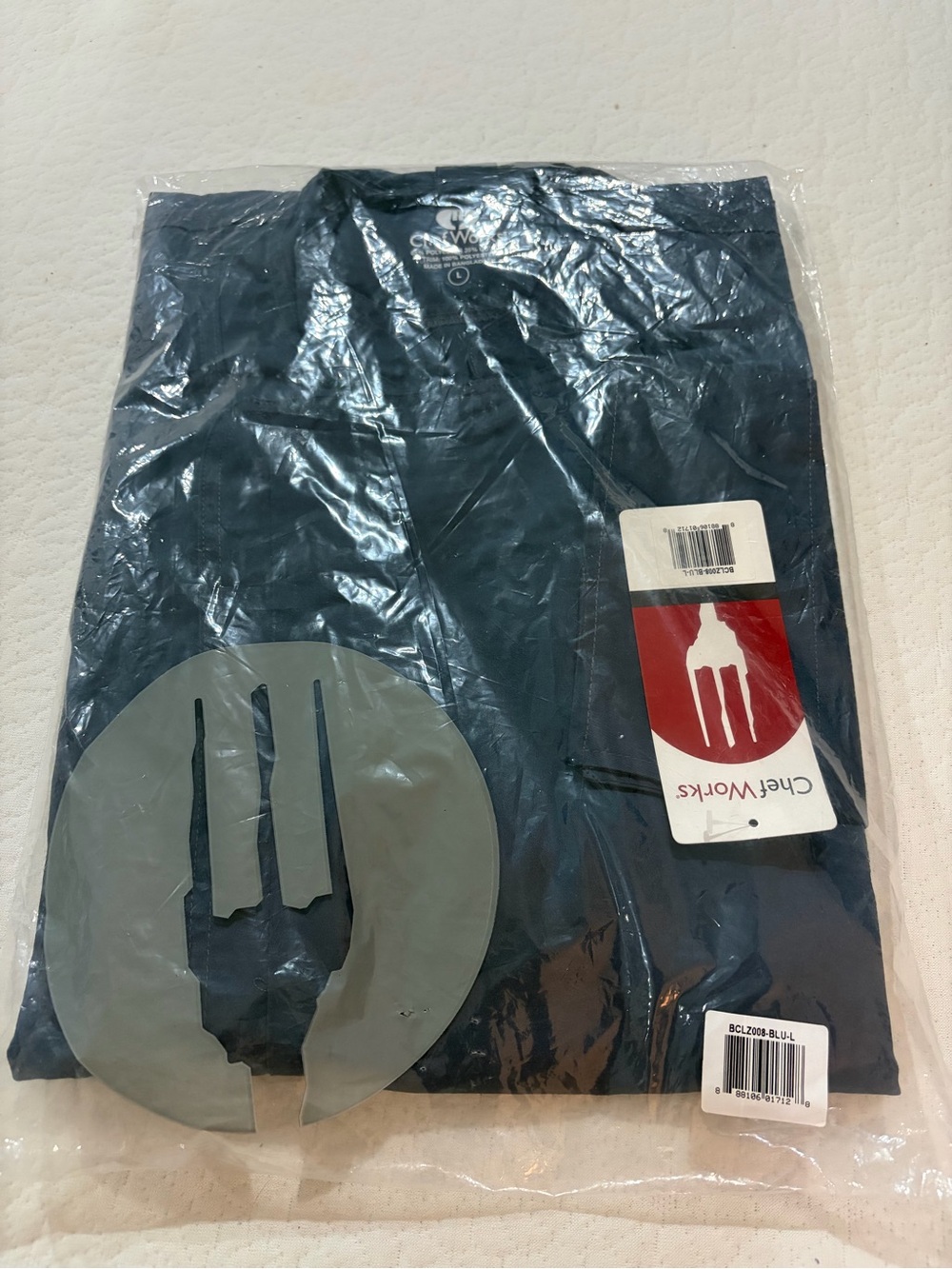 Chef Works Navy Logo Chef Jacket Tee